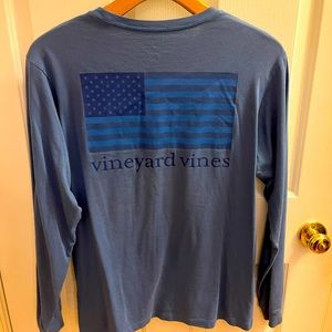 Vinyard vines long sleeve flag shirt